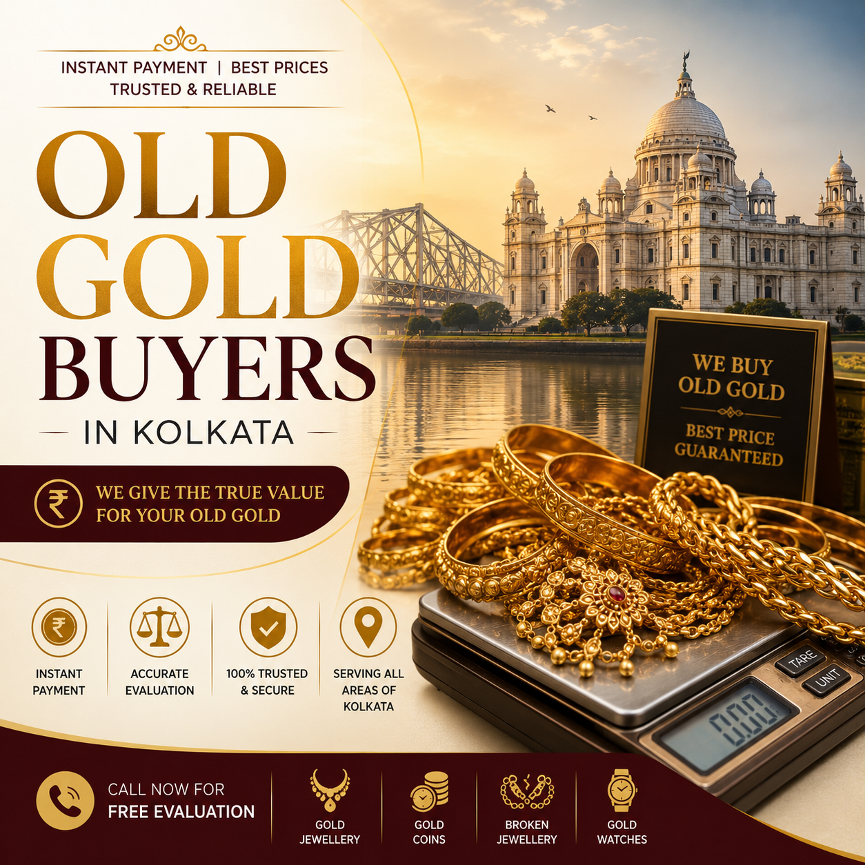 Old gold buyers in Kolkata