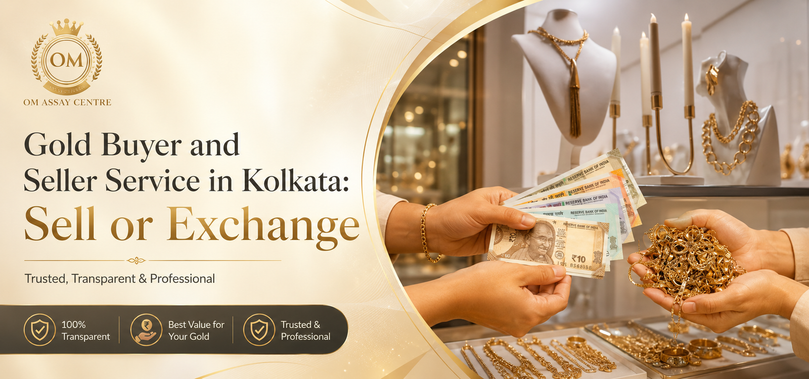 Gold Buyer and Seller Service in Kolkata