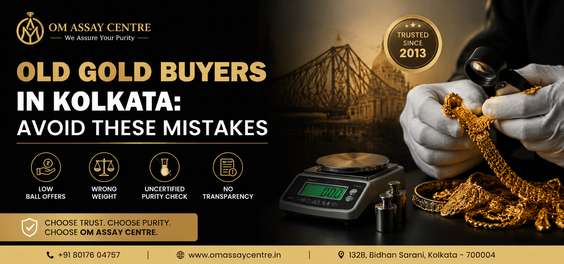 Old gold buyers in Kolkata