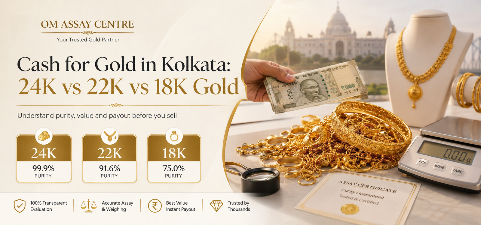 Cash for Gold in Kolkata