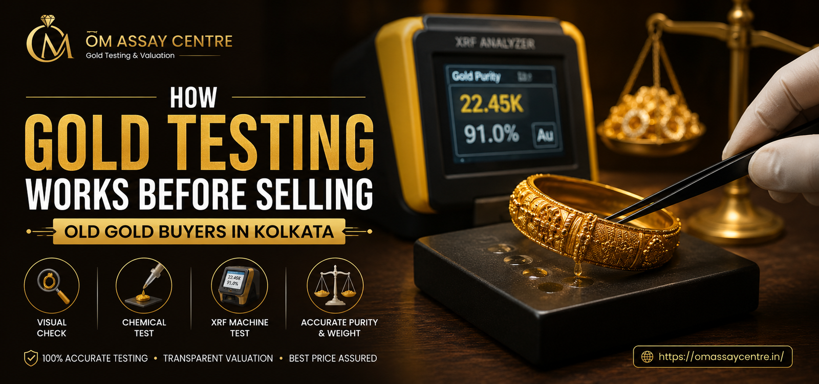 Gold buyers in Kolkata