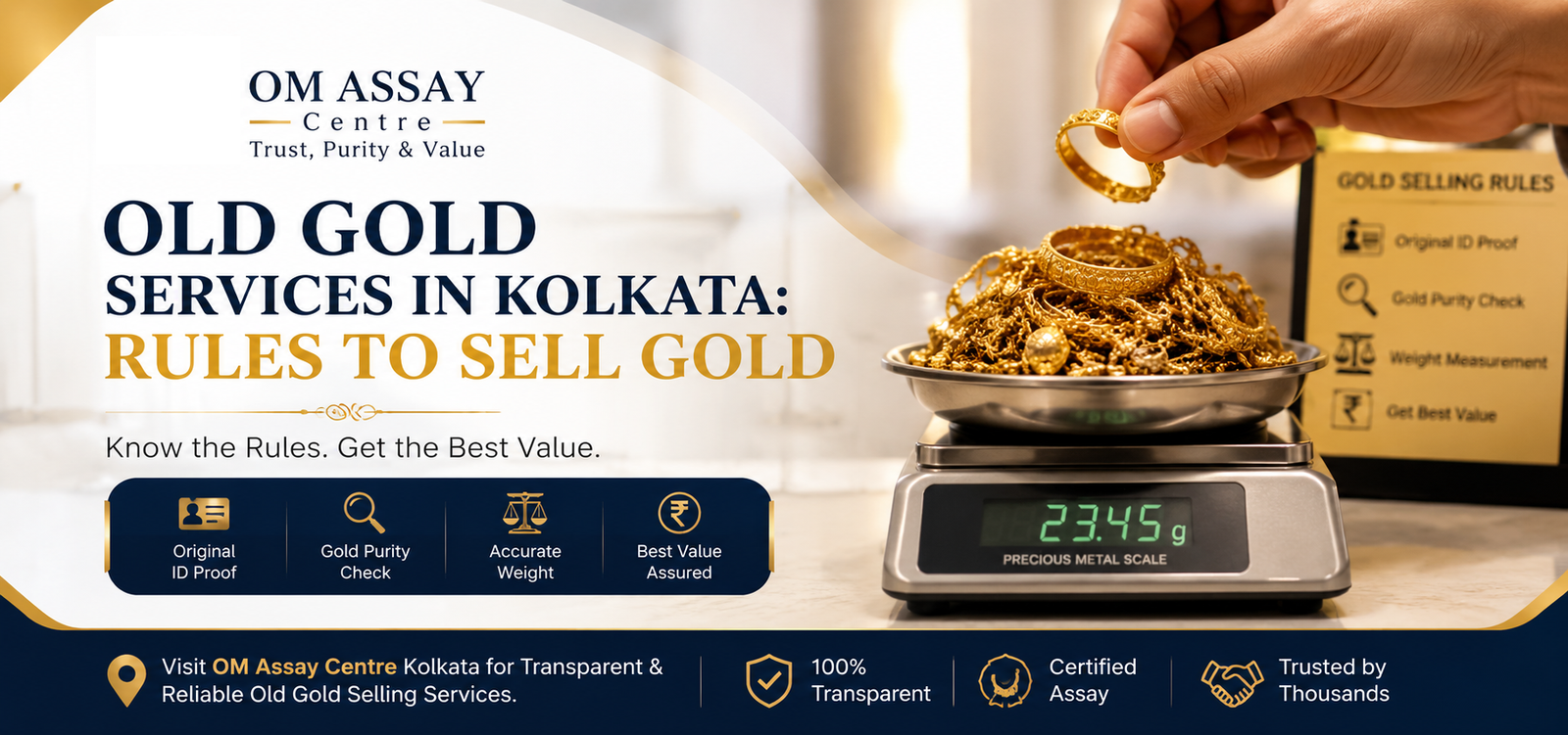 Old Gold services in Kolkata
